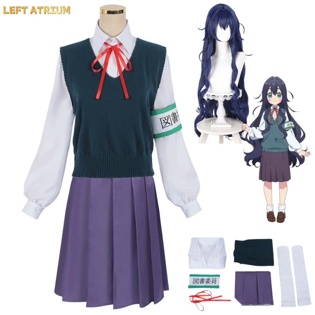 Knitted Vest Women - Anime The 100 Girlfriends Who Really