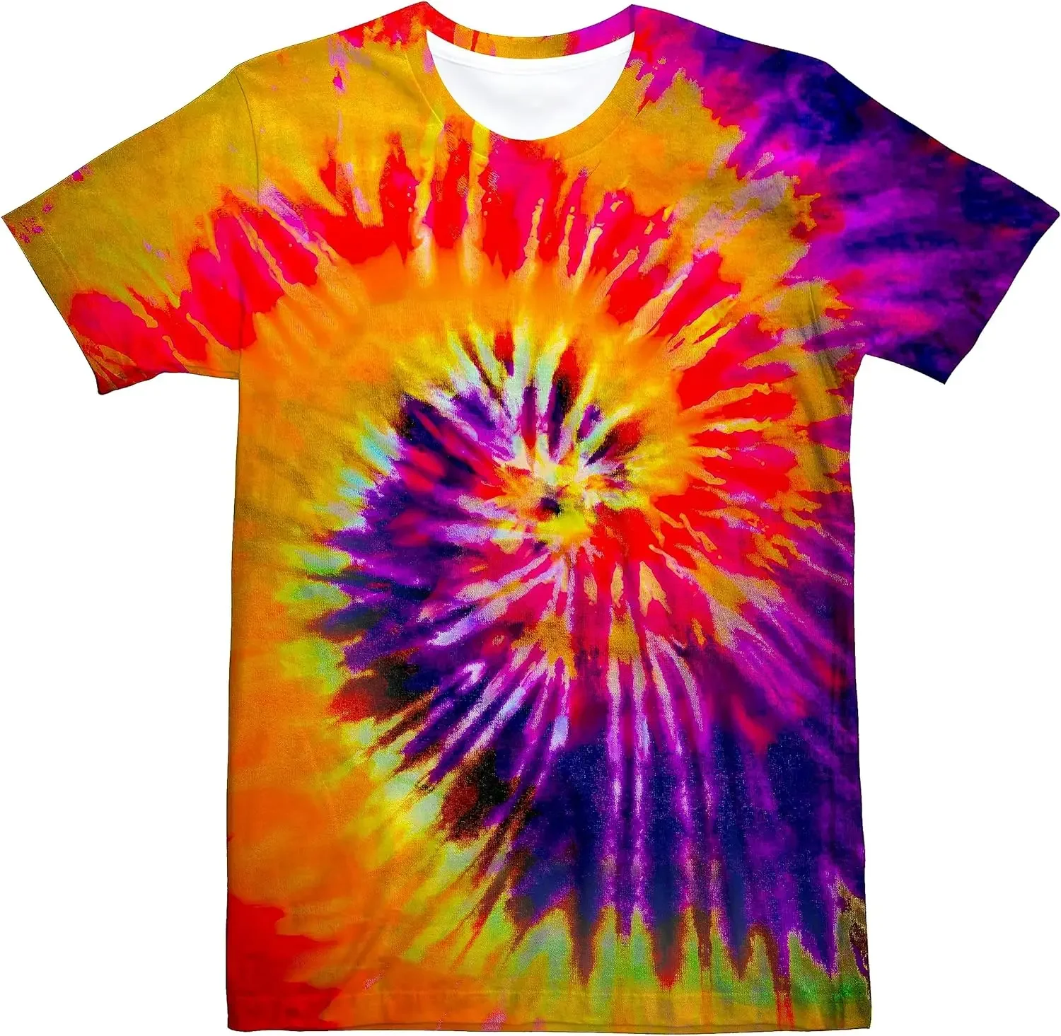 Women'S Fashion From The 70S - Unisex Retro Tie Dye t shirt