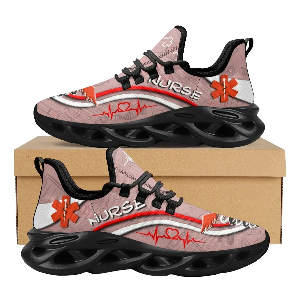 Women'S Fashion Running Shoes - Fashion Platform Blade Shoes Paramedic EMT