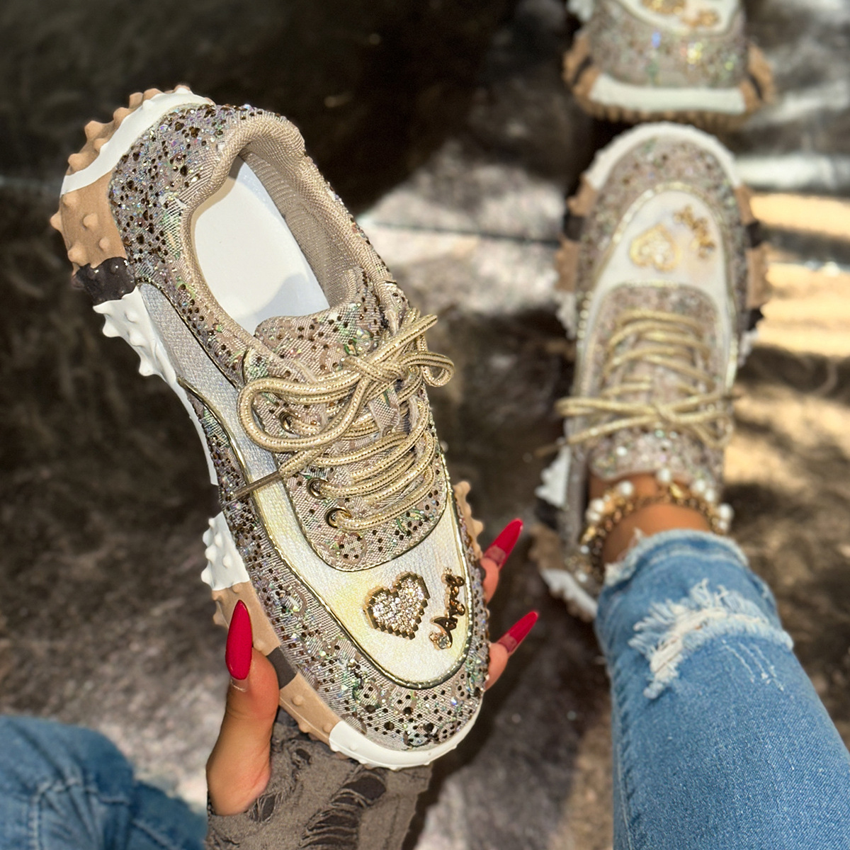 Women'S Fashion Running Shoes - 2026 Women's Spring Sports Leisure Shoes