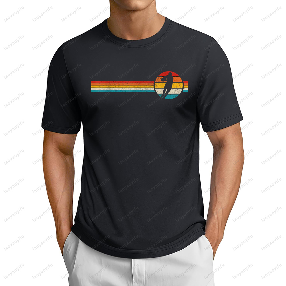 Women'S Fashion Rugby Top - Vintage Rugby Player Sports Retro Men's