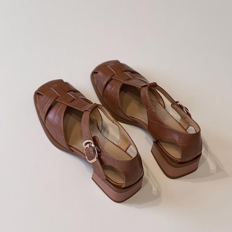 Women Fashion Nova - Women's Sandals Summer New Fashion Weave