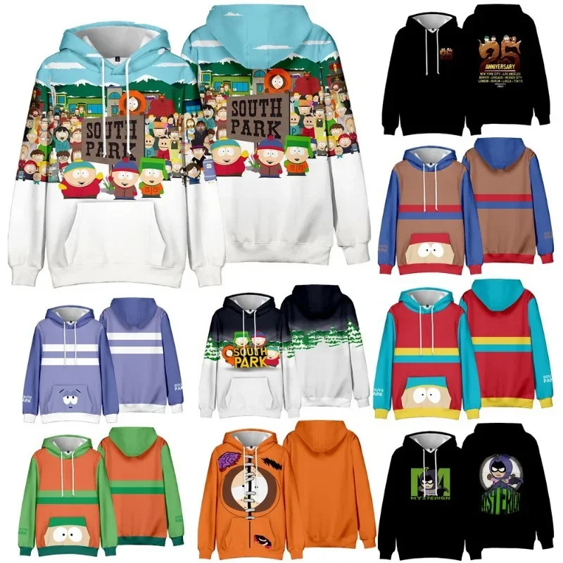 Women'S Fashion Hoodies - 2025 New Cosplay South Cartoon Park
