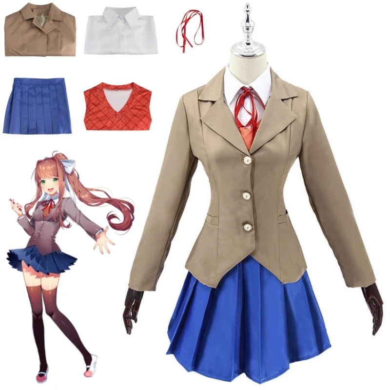 Anime Doki Doki Literature Clu - Knitted Vest Women avis et prix