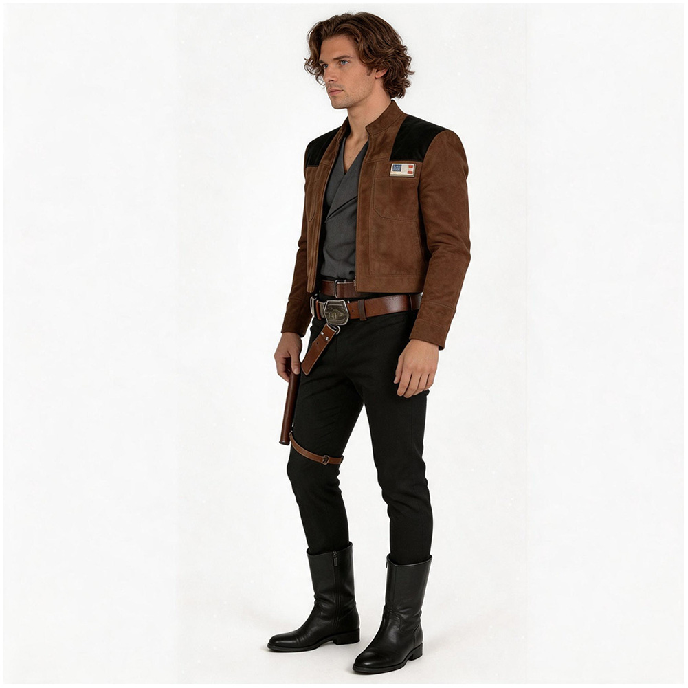 Han Solo Cosplay Costume Adult - Belted Shirt Dress avis et prix