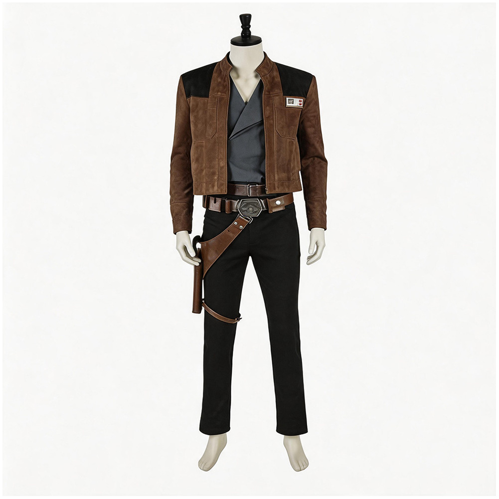 Han Solo Cosplay Costume Adult - Belted Shirt Dress avis et prix