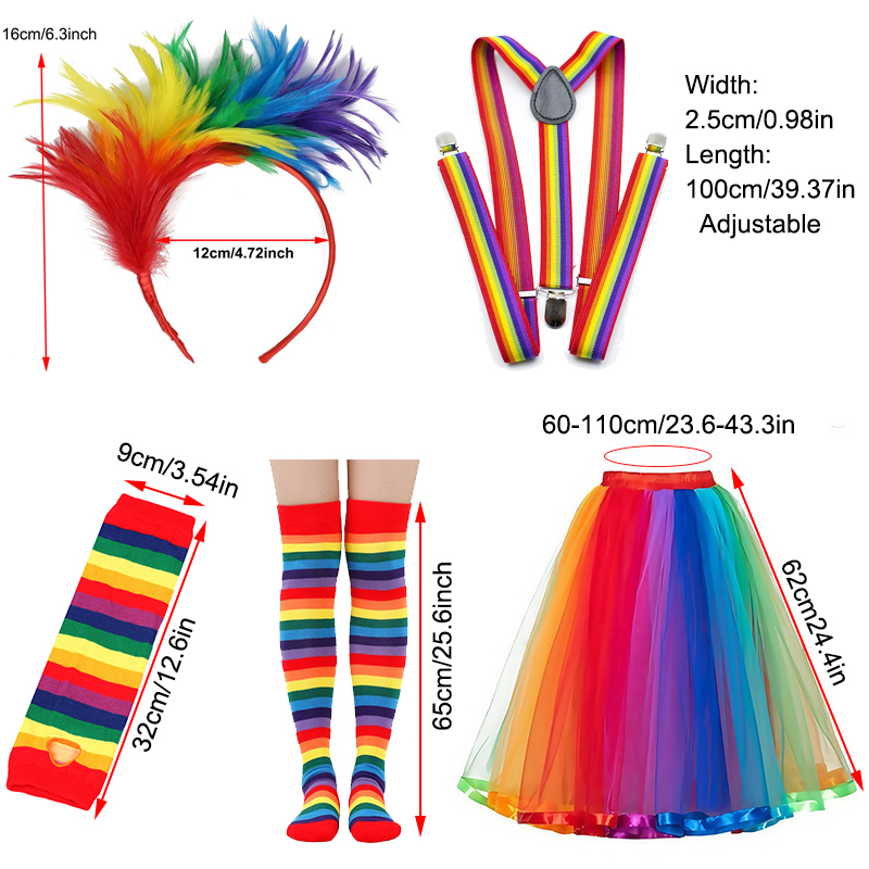 Rainbow Headband Strap Sleeve  - Belted Shirt Dress avis et prix