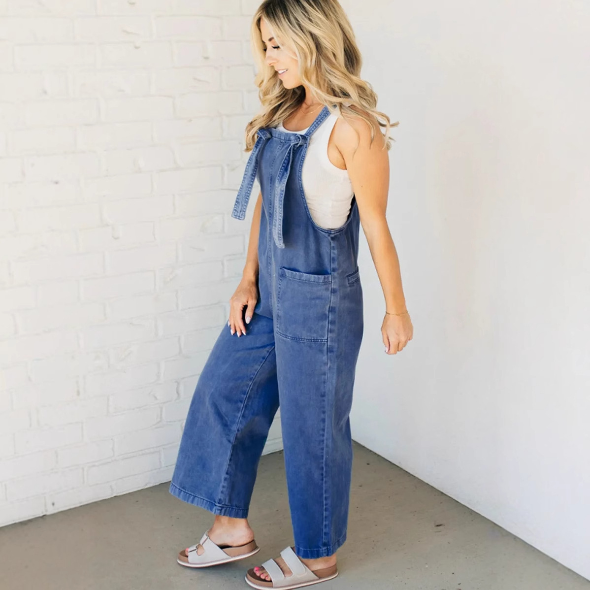 2025 New Overalls Jumpsuit Wid - Women'S Fashion Utility Pants avis et prix