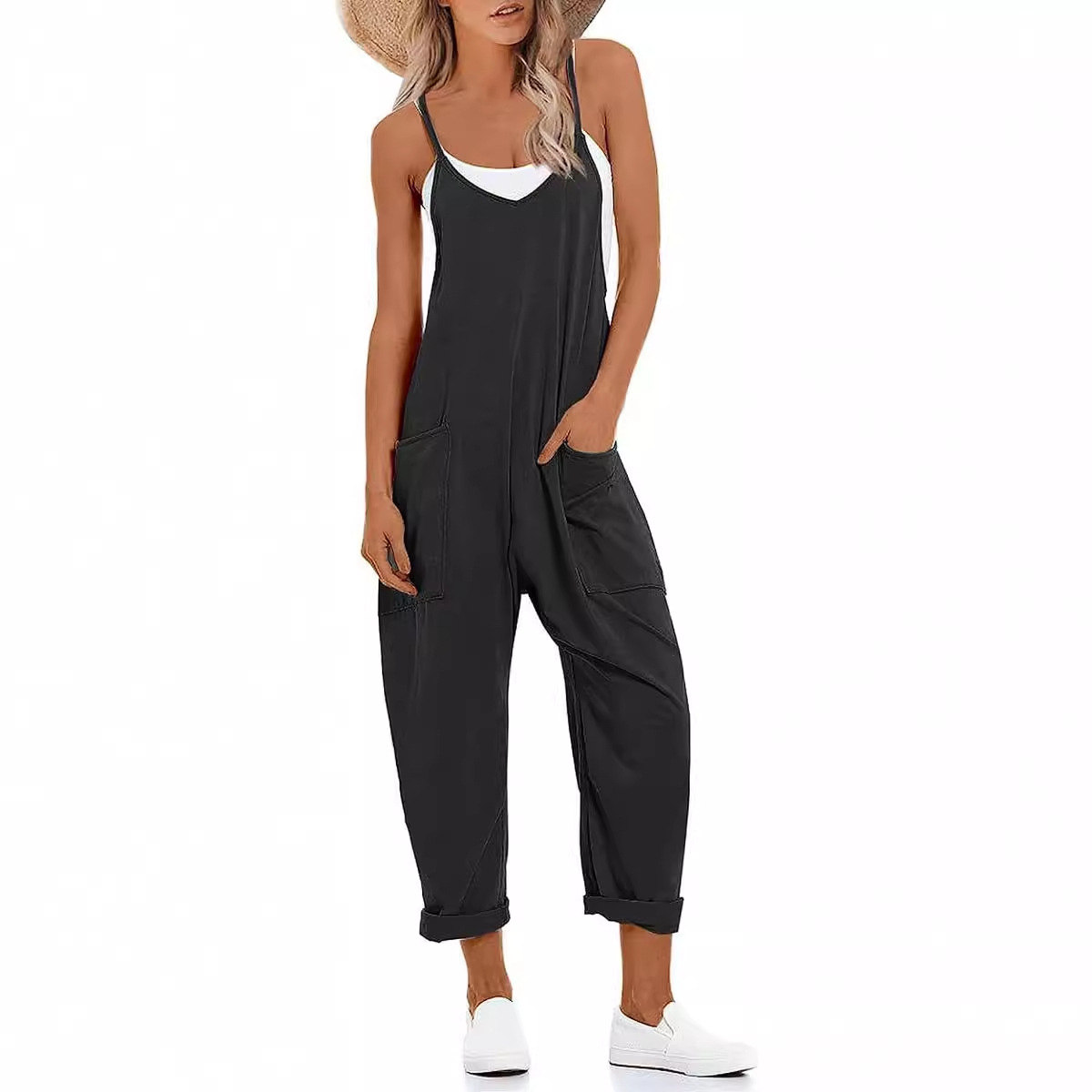Fashionable Jumpsuit Oversized - Women'S Fashion Utility Pants avis et prix