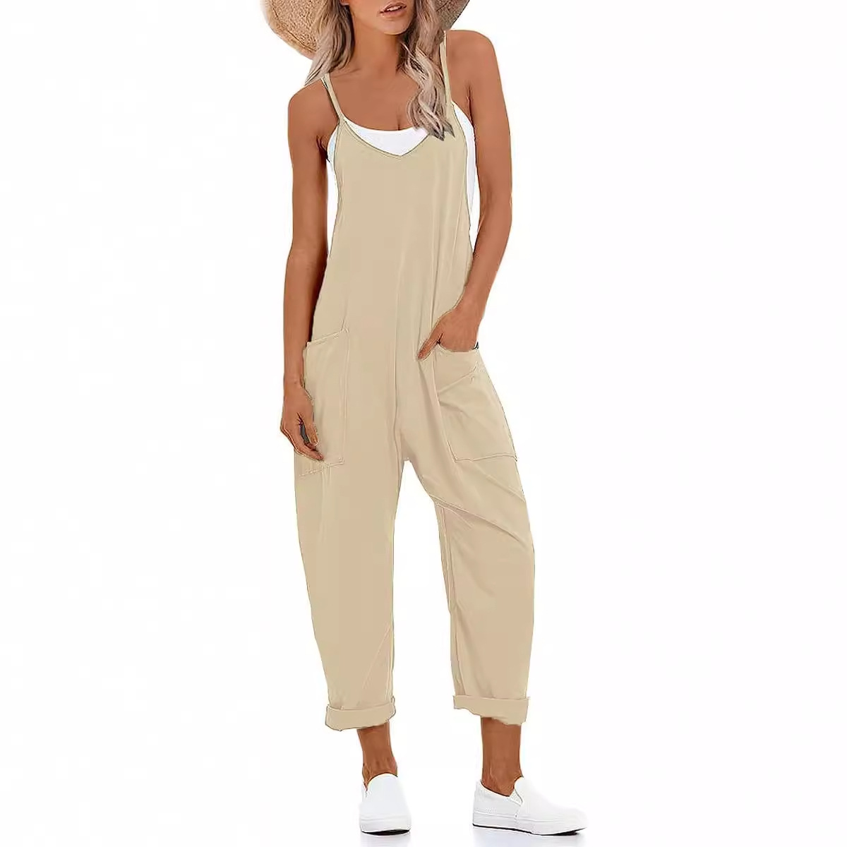 Fashionable Jumpsuit Oversized - Women'S Fashion Utility Pants avis et prix