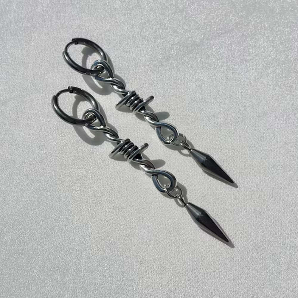 Grunge Barbed Wire Star Spike  - Women'S Fashion Edgy avis et prix