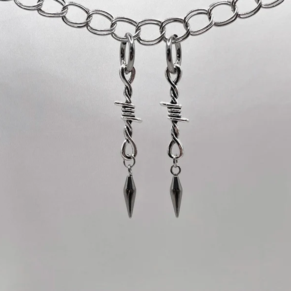 Grunge Barbed Wire Star Spike  - Women'S Fashion Edgy avis et prix