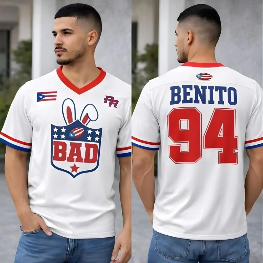 Puerto Rico Oversized Jersey P - Women'S Fashion Rugby Top avis et prix