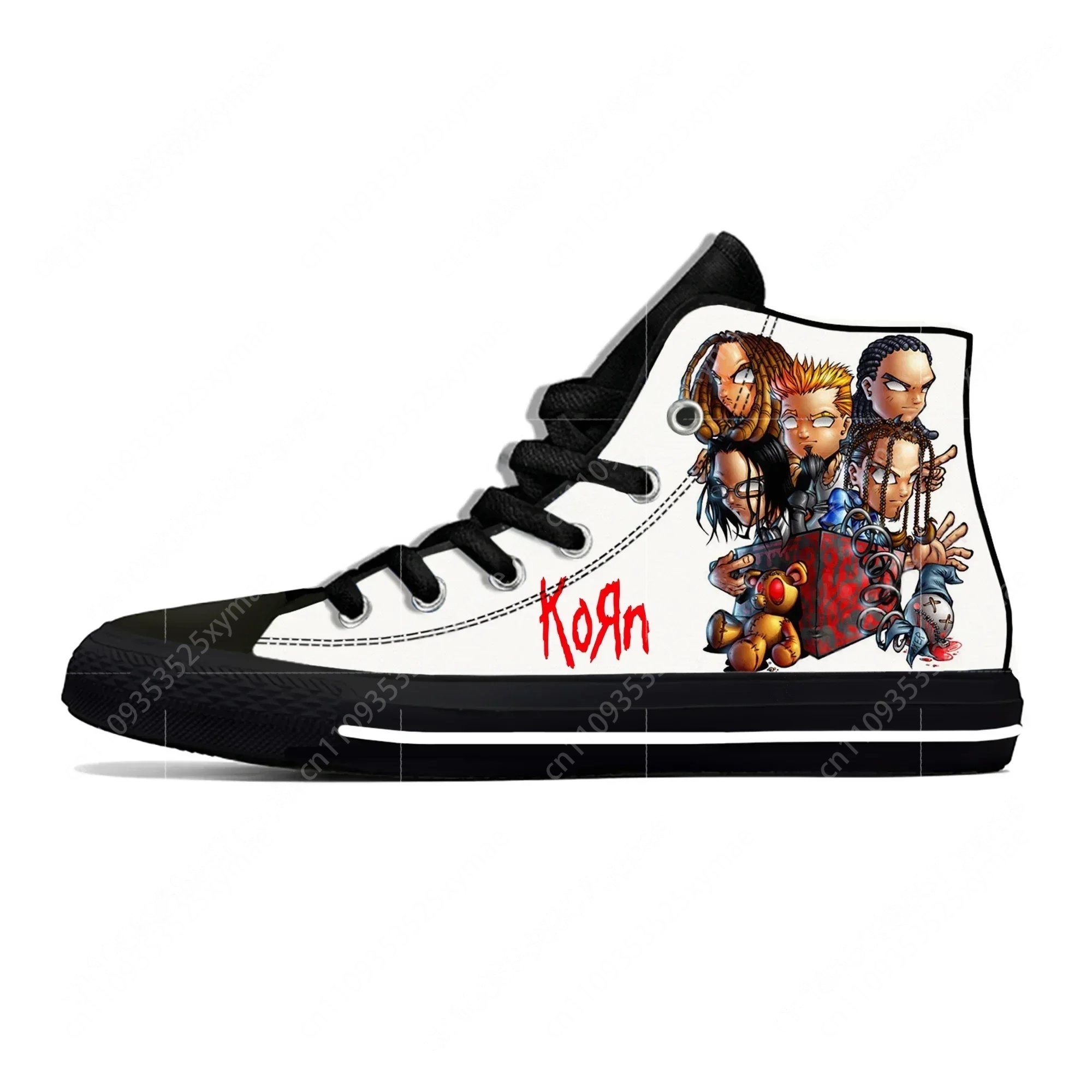 Korn Rock Band High Top Sneake - Women'S Fashion Running Shoes avis et prix