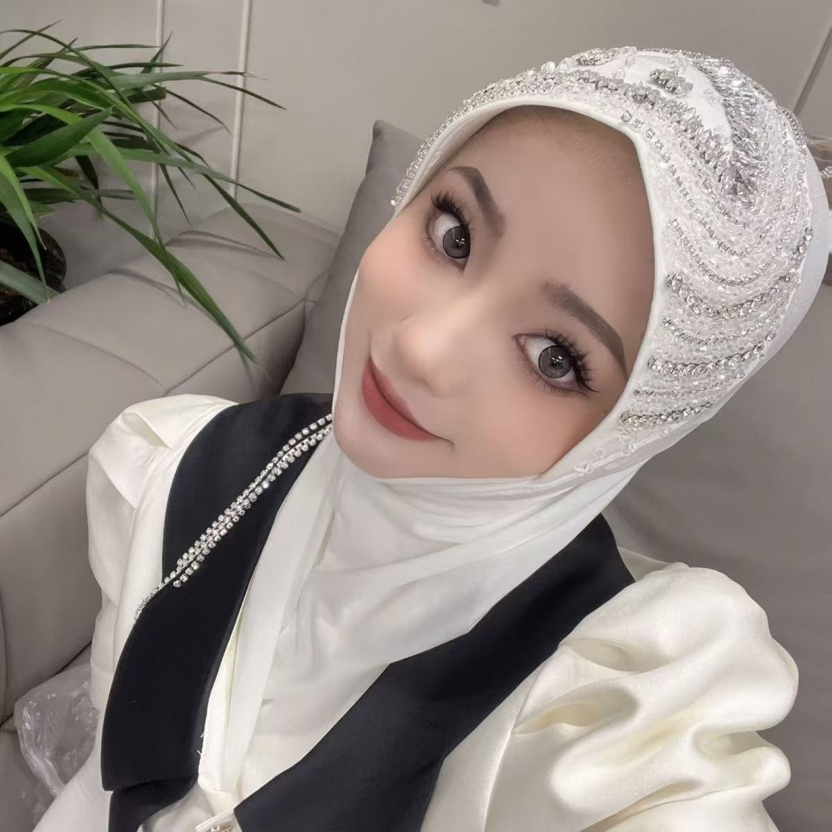 Luxury Hat Hijab Pink Scarf wi - Women Fashion Brand avis et prix