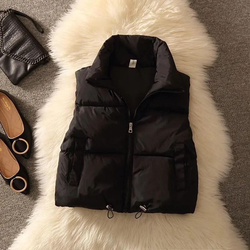 Women's Padded Puffer Sleevele - Puffer Vest Fashion Women avis et prix