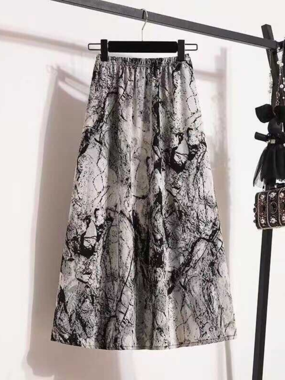 plus Size Women's New Chinese  - A-Line Skirt Midi avis et prix