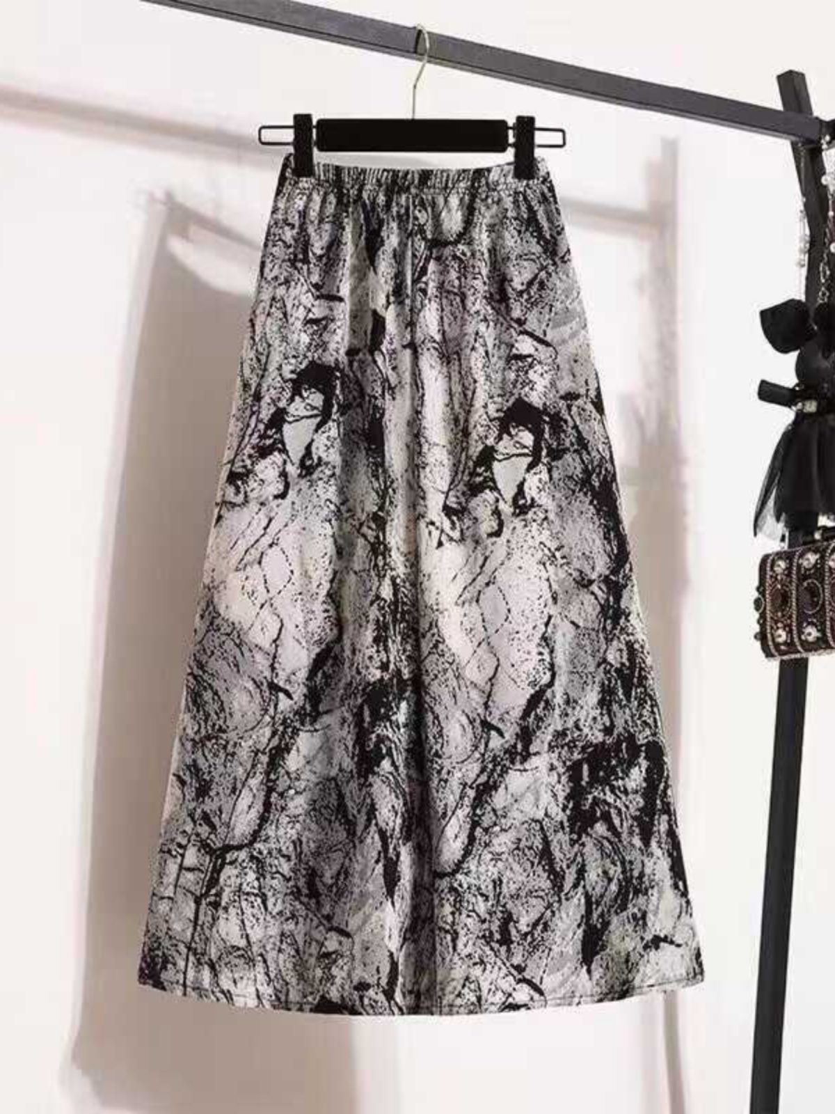 plus Size Women's New Chinese  - A-Line Skirt Midi avis et prix