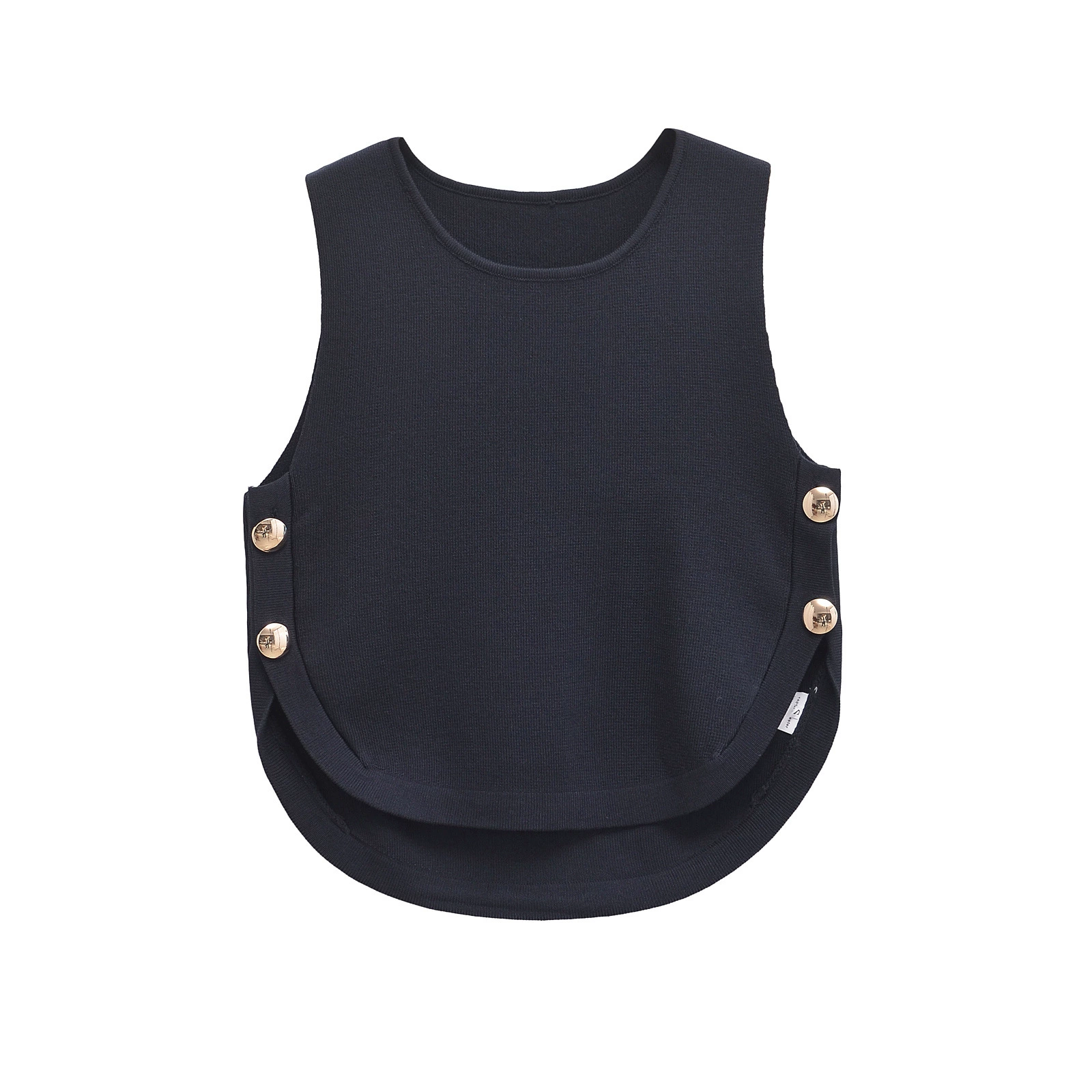 2025   Women's  Chic  Sleevele - Asymmetric Top Women avis et prix