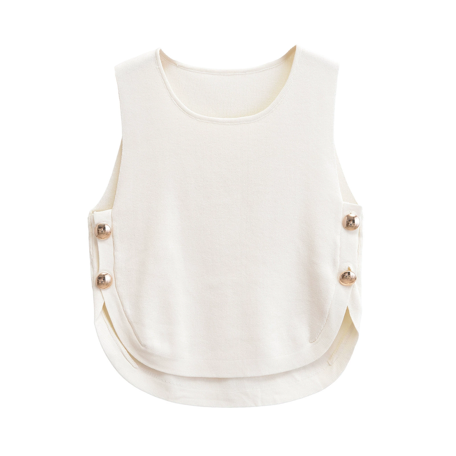 2025   Women's  Chic  Sleevele - Asymmetric Top Women avis et prix