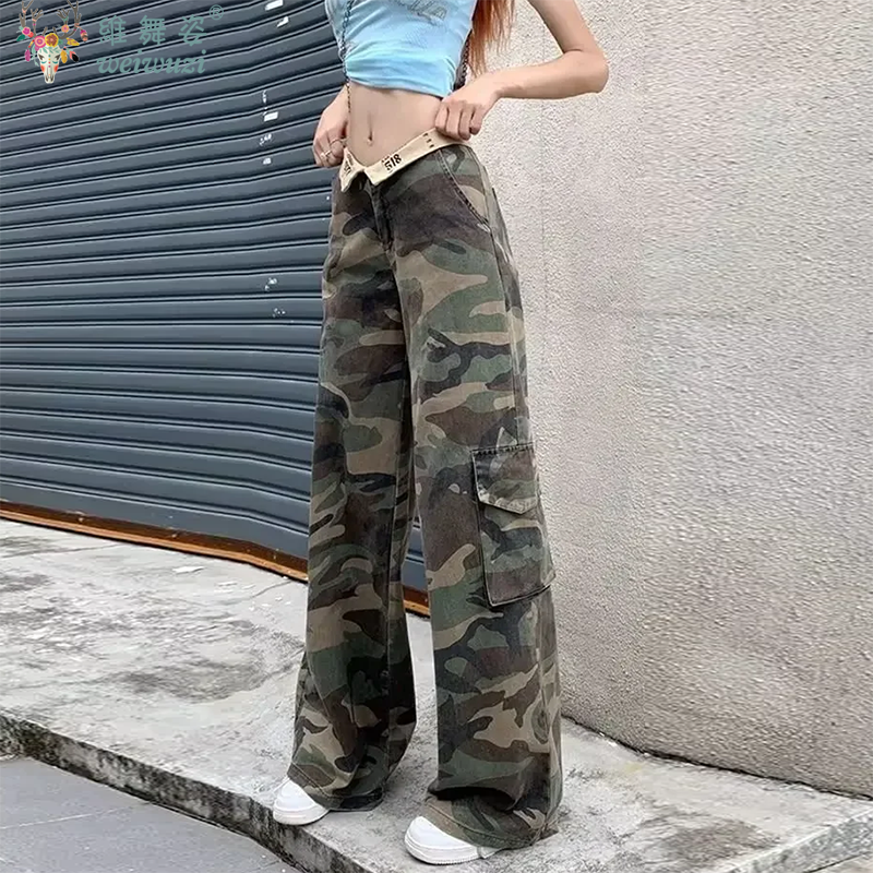 New Women's Camouflage Cargo J - Women'S Fashion Utility Pants avis et prix