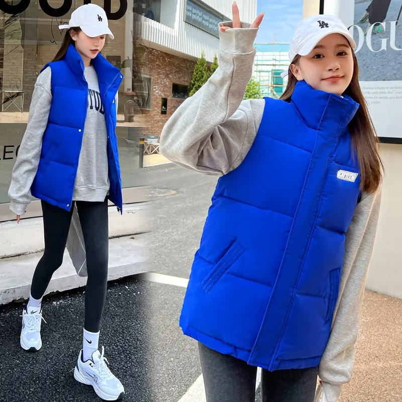 Fall Winter Warm Cropped Vest  - Puffer Vest Fashion Women avis et prix