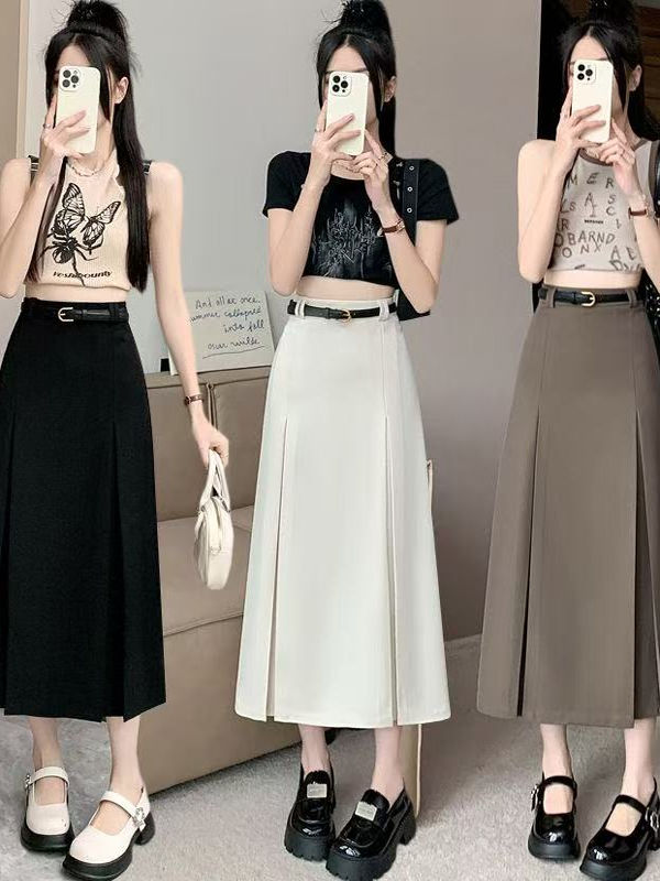 plus Size Suit Skirt High Wais - A-Line Skirt Midi avis et prix