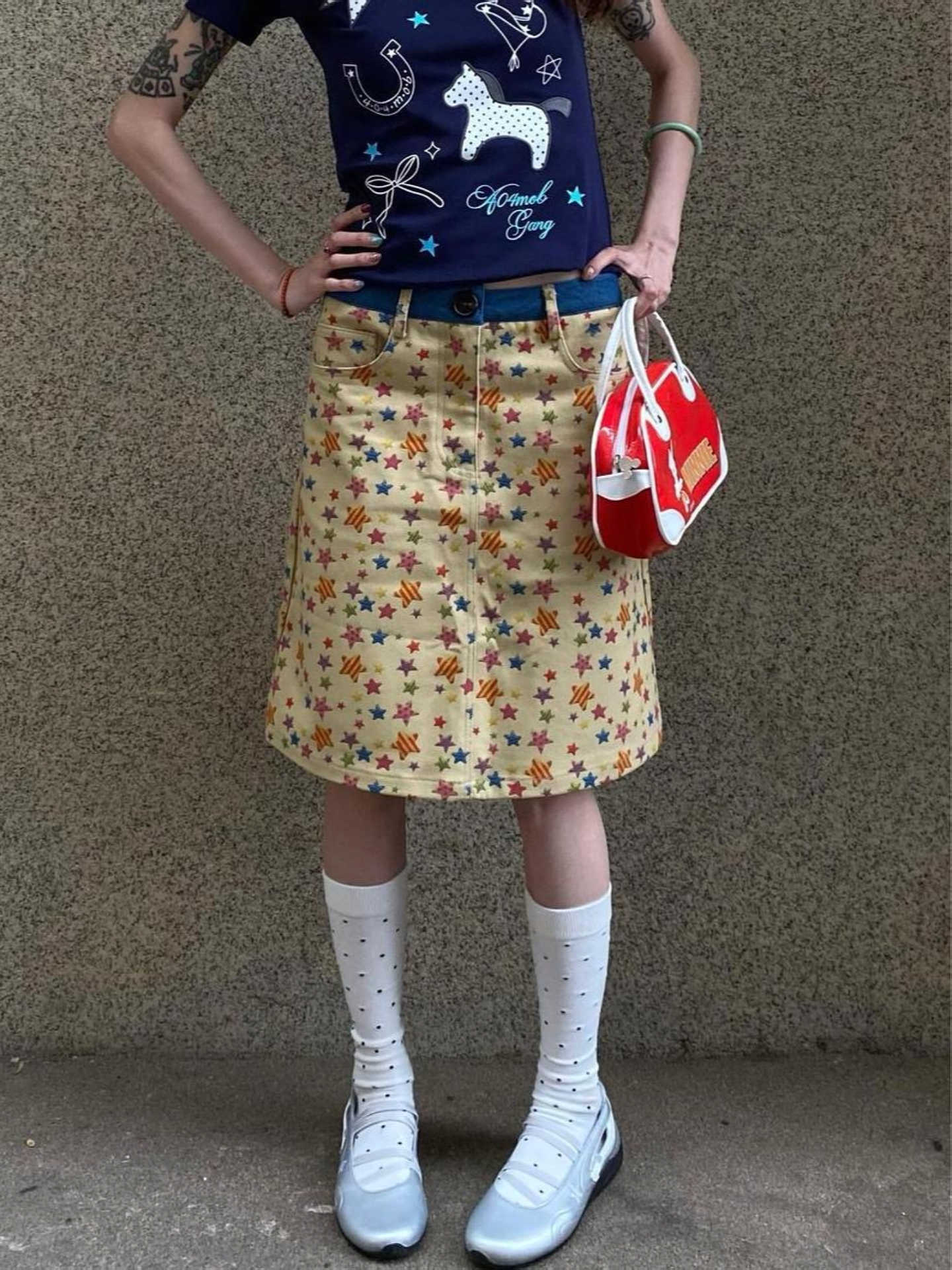 Summer Women Midi Skirts Denim - A-Line Skirt Midi avis et prix