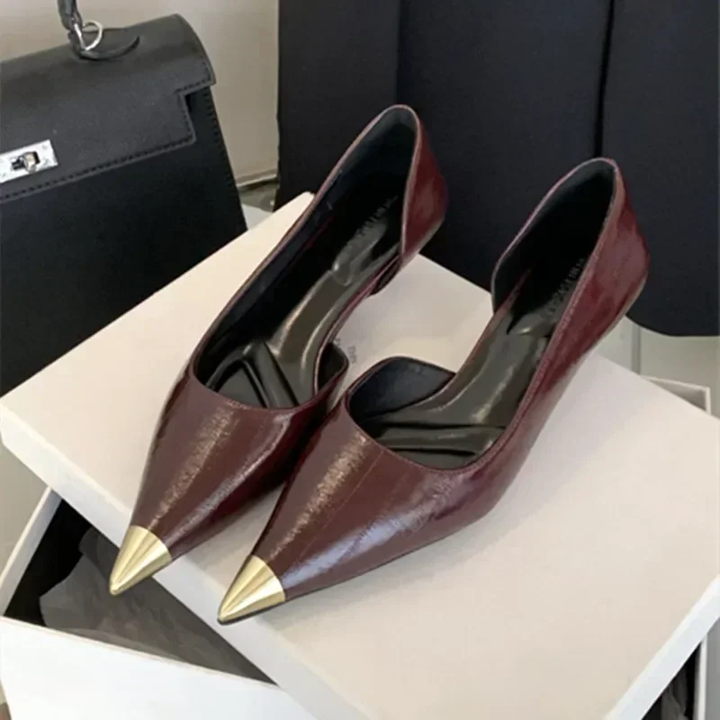 Elegant Pointed Toe Kitten Hee - Women Fashion Brand avis et prix