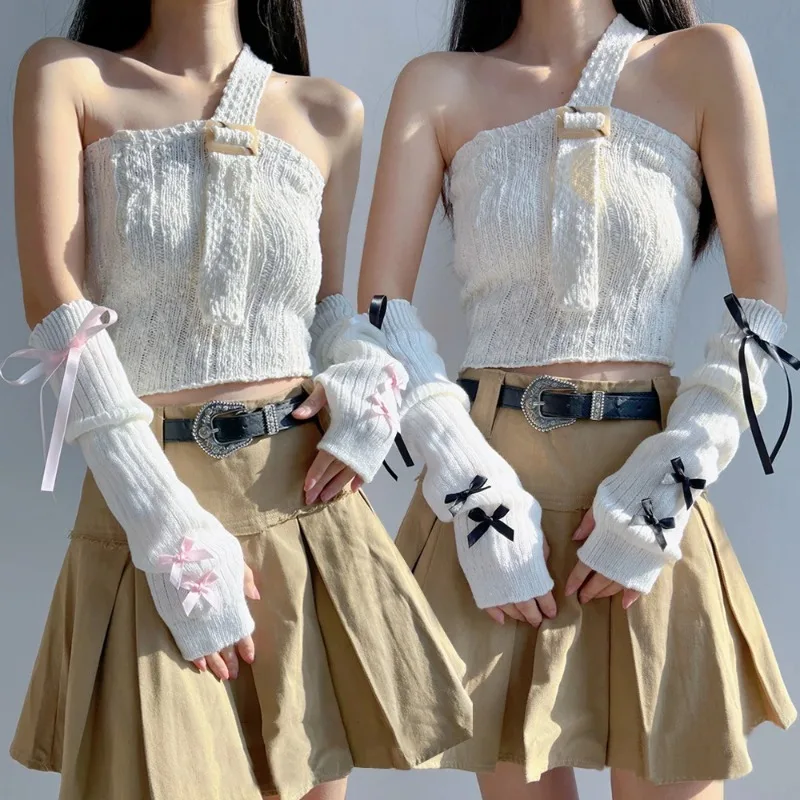 Female Y2K Fashion Arm Warmers - Women'S Fashion Gloves avis et prix