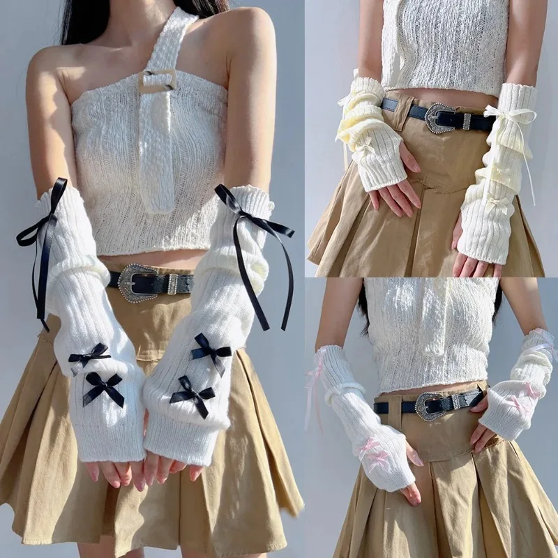 Female Y2K Fashion Arm Warmers - Women'S Fashion Gloves avis et prix