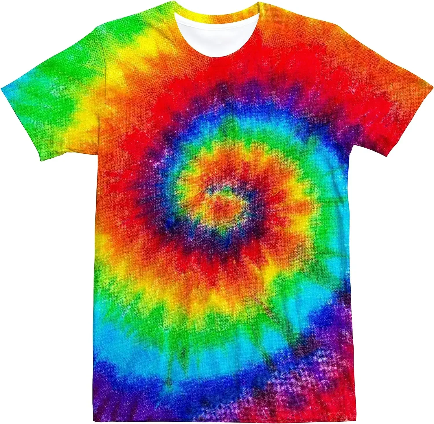 Unisex Retro Tie Dye t shirt f - Women'S Fashion From The 70S avis et prix