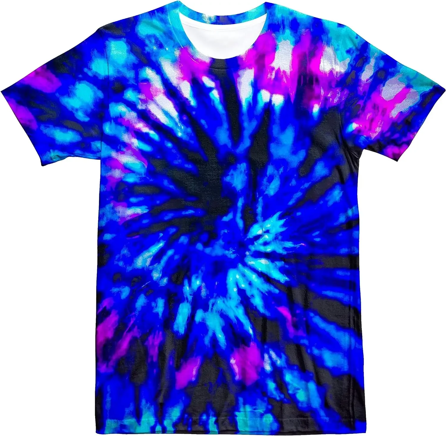 Unisex Retro Tie Dye t shirt f - Women'S Fashion From The 70S avis et prix