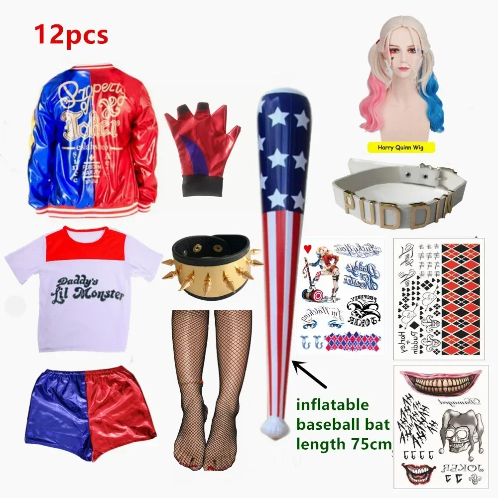 Costumes de cosplay Harley Qui - Knitted Vest Women avis et prix