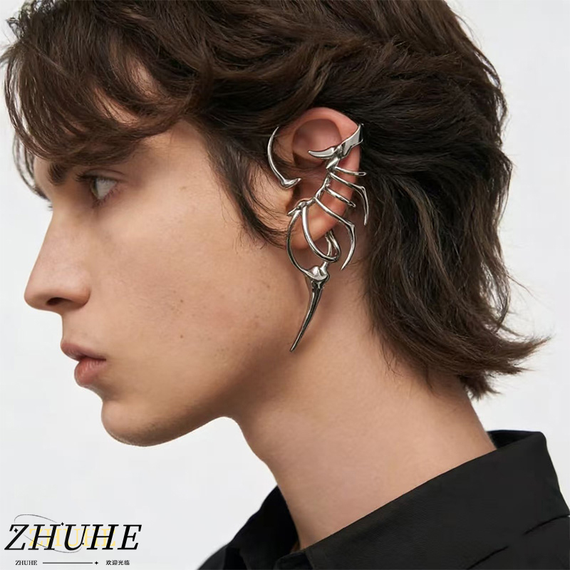 Edgy Skeleton-Style Ear Cuff f - Women'S Fashion Edgy avis et prix