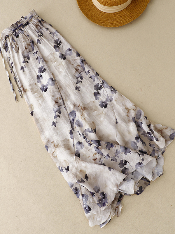 Floral A-Line Skirt Women's El - A-Line Skirt Midi avis et prix