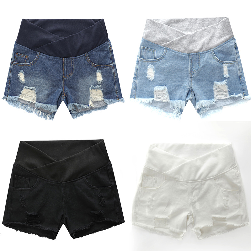 Hot Maternity Shorts High Wais - Mom Jeans Women avis et prix