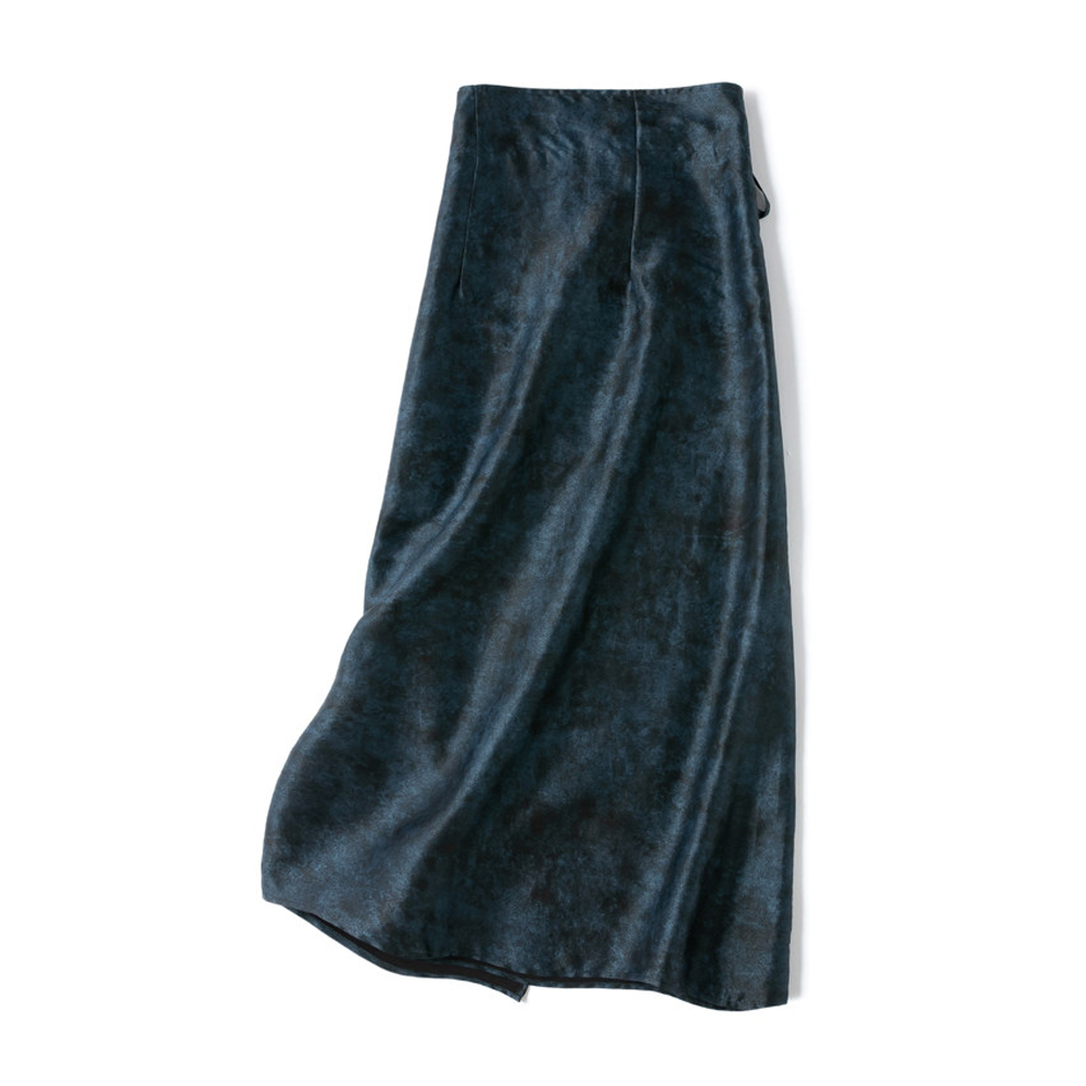 2026 New Blue Gilded Satin 100 - Women'S Fashion Gilded Age avis et prix