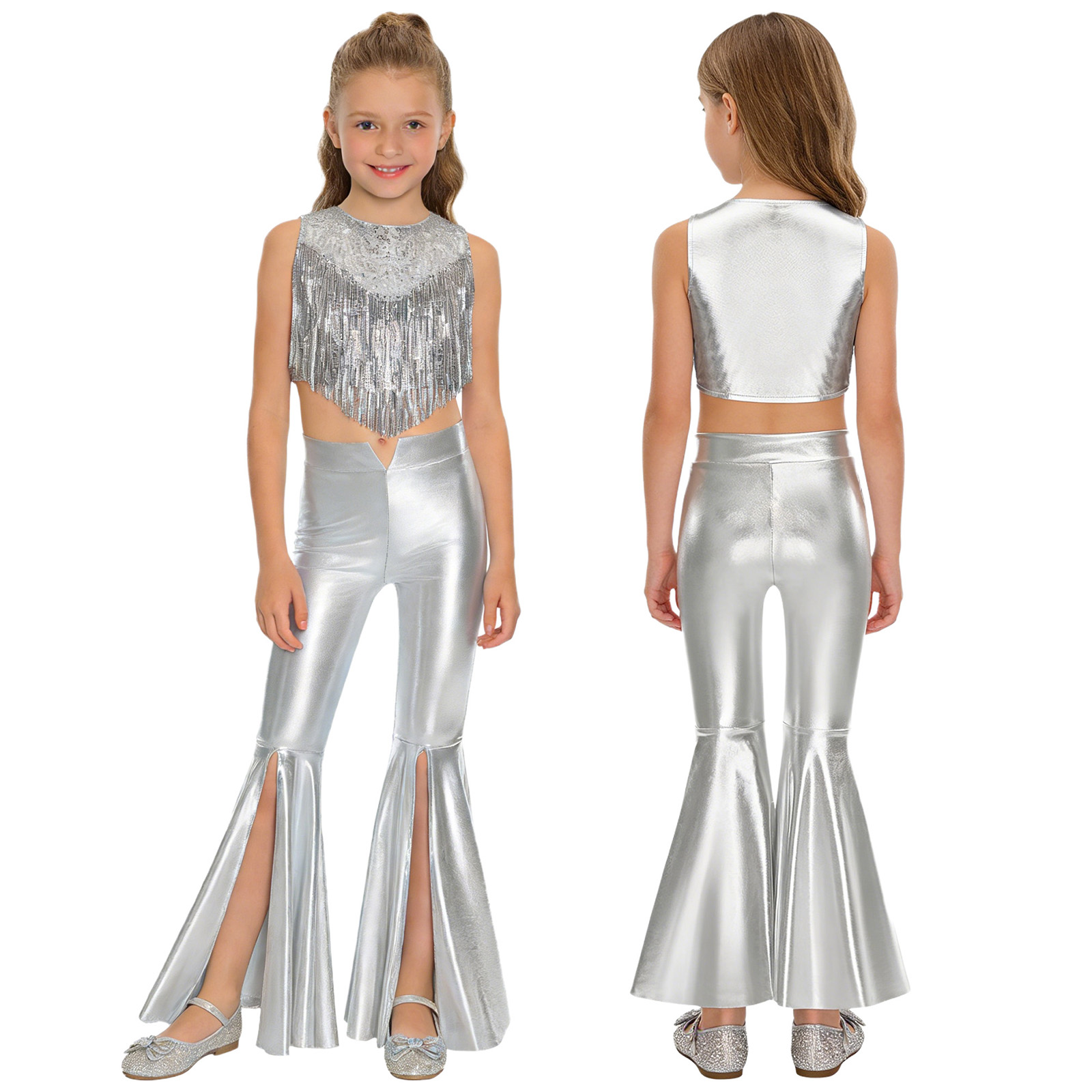 Girls 70s Disco Dance Costume  - Women'S Fashion From The 70S avis et prix