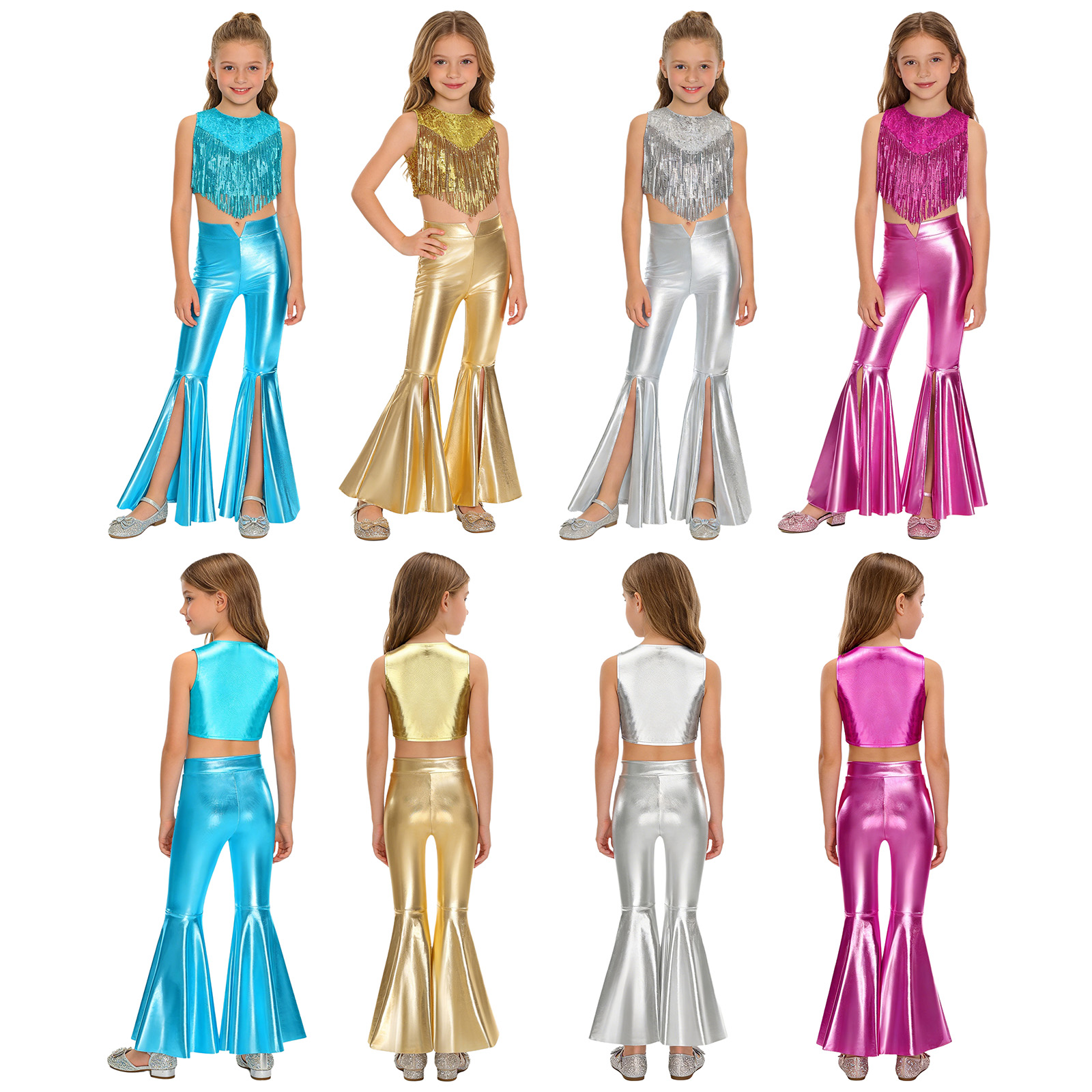 Girls 70s Disco Dance Costume  - Women'S Fashion From The 70S avis et prix