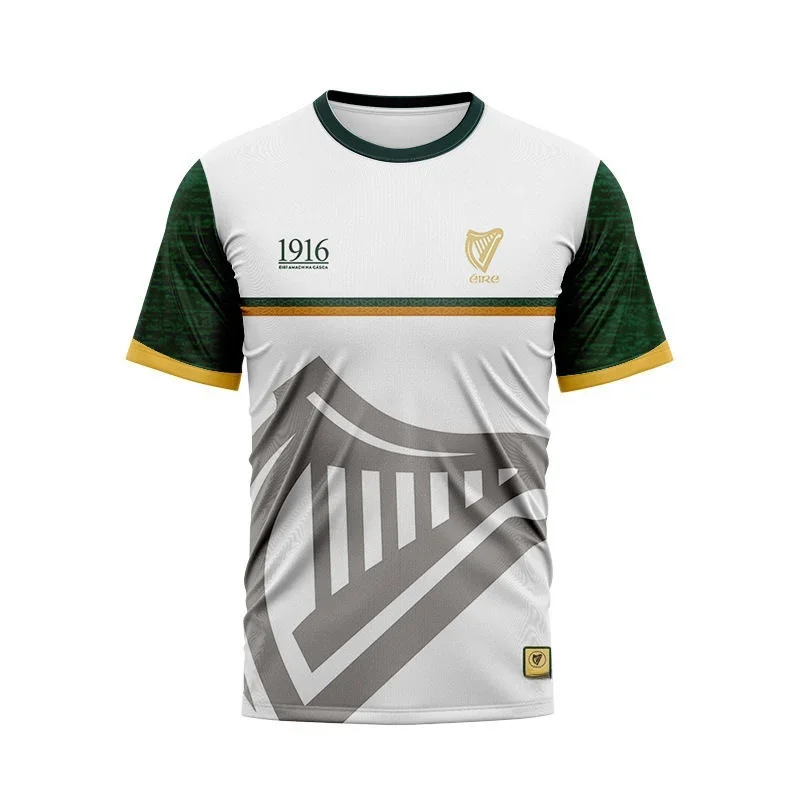 Summer 3D Print Rugby Team T S - Women'S Fashion Rugby Top avis et prix