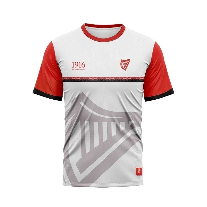 Summer 3D Print Rugby Team T S - Women'S Fashion Rugby Top avis et prix
