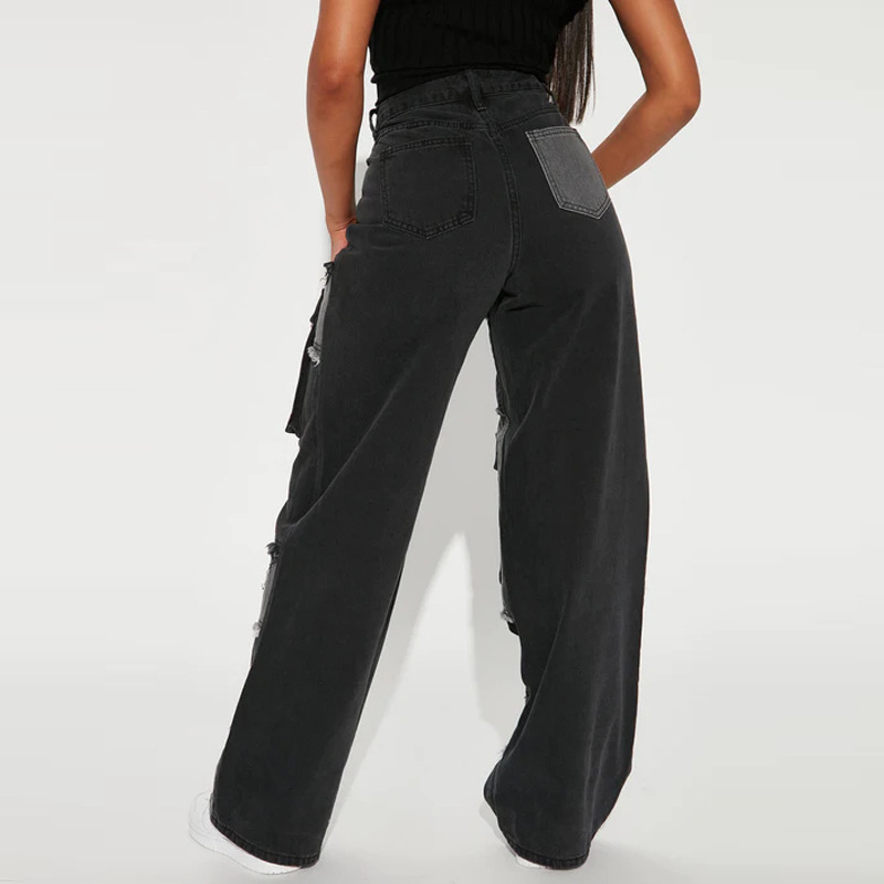 Utility Style Color Block Mult - Women'S Fashion Utility Pants avis et prix