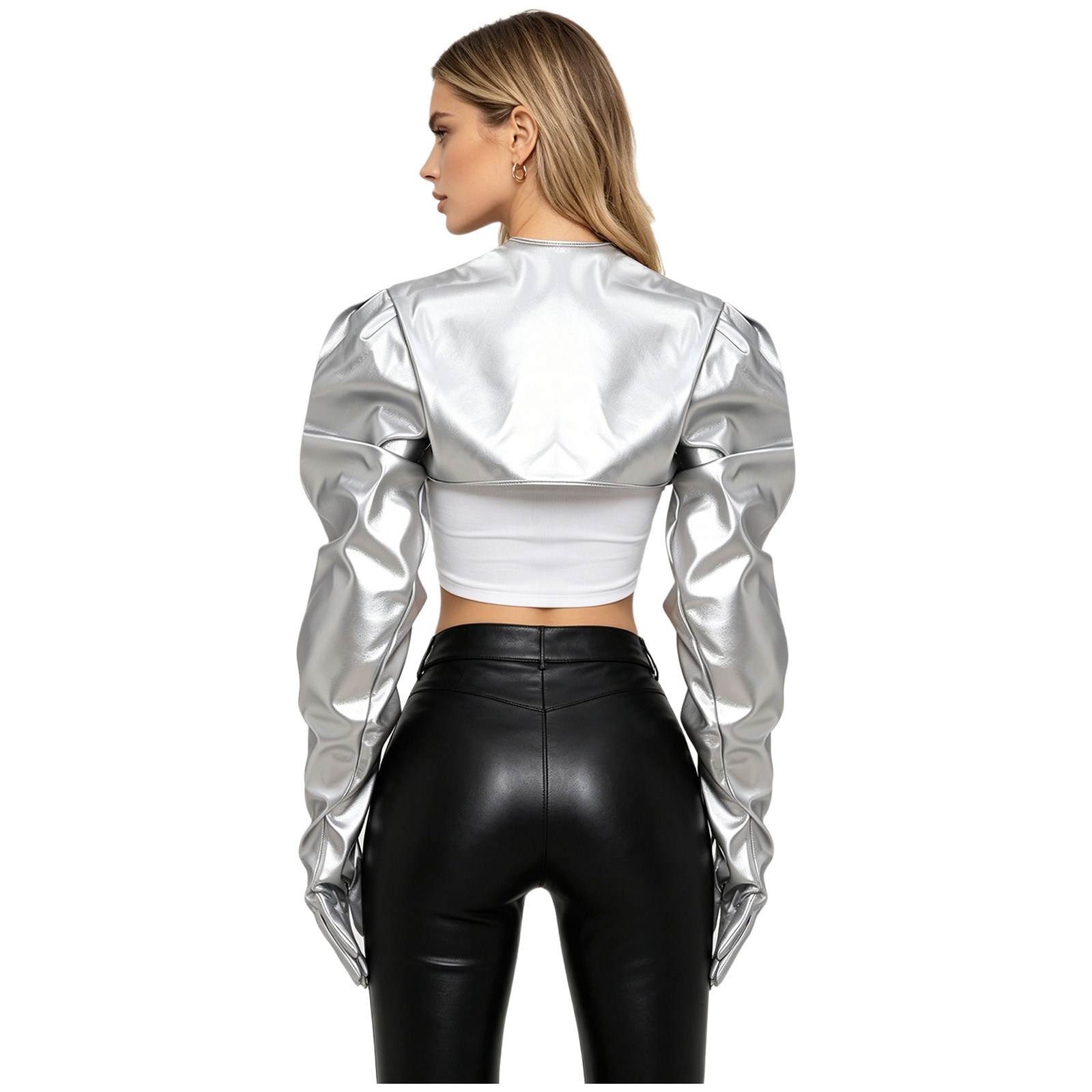 Womens Female Wet Look PU Card - Women'S Fashion Gloves avis et prix