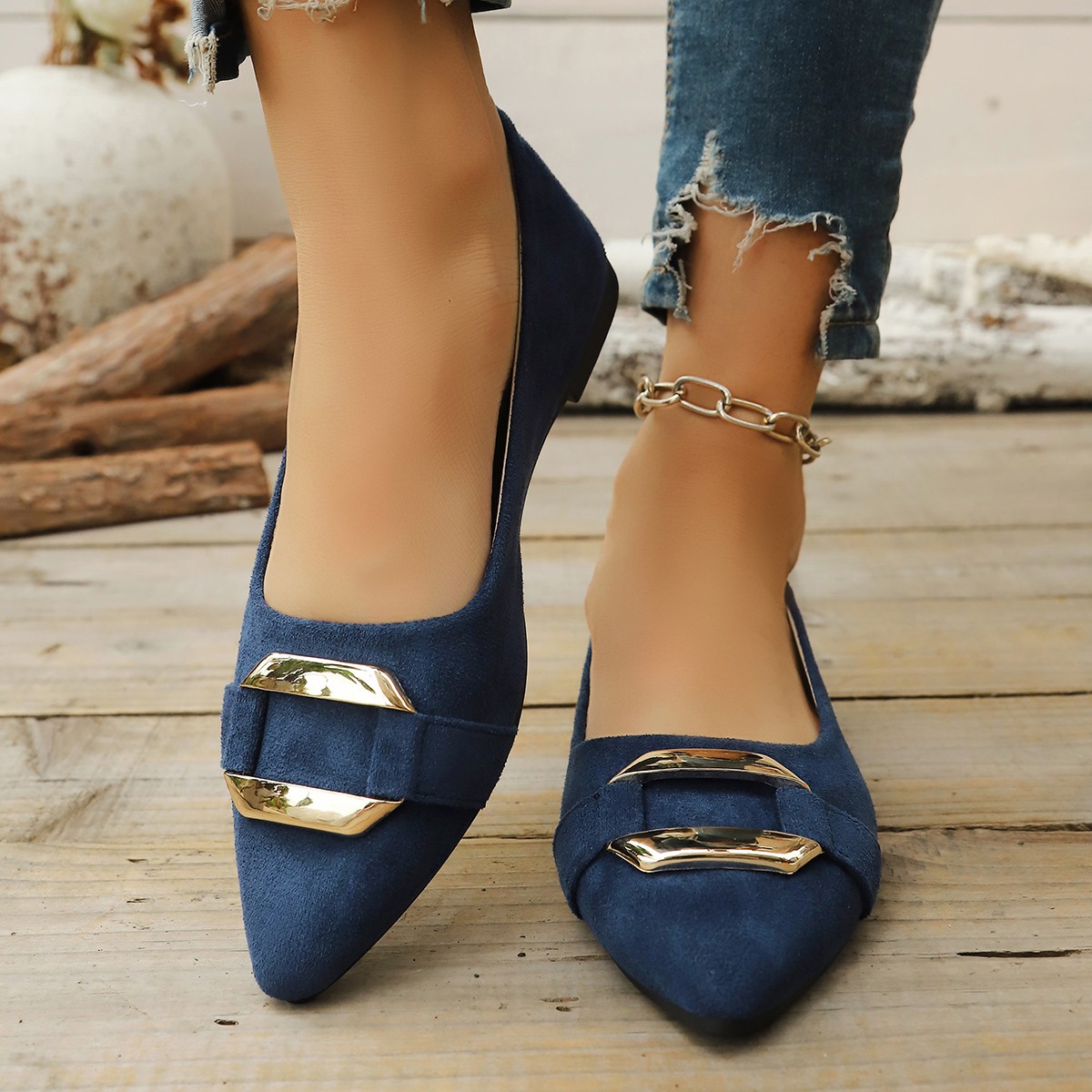 Spring and Autumn Elegant Poin - Women Fashion Nova avis et prix