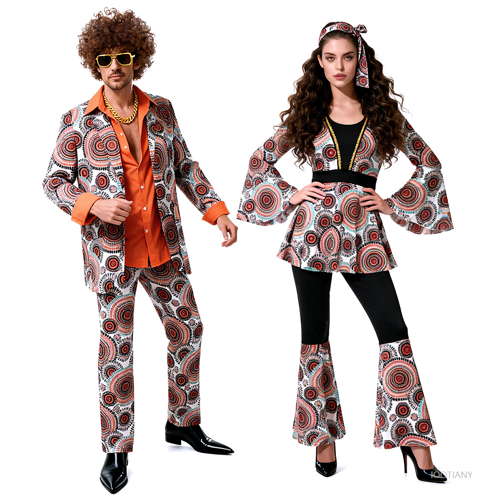 Halloween Party Disco Adult Co - Women'S Fashion From The 70S avis et prix