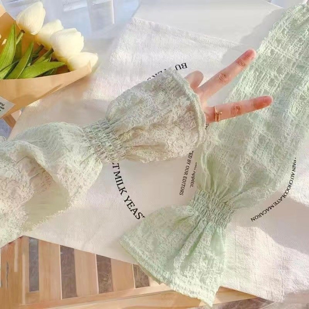Fashion Lace Mesh Sun Protecti - Women'S Fashion Gloves avis et prix