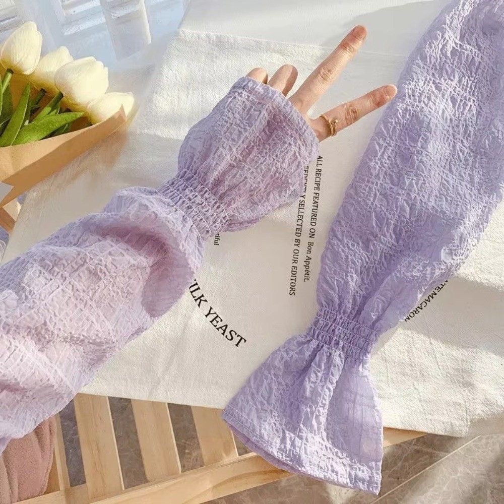 Fashion Lace Mesh Sun Protecti - Women'S Fashion Gloves avis et prix
