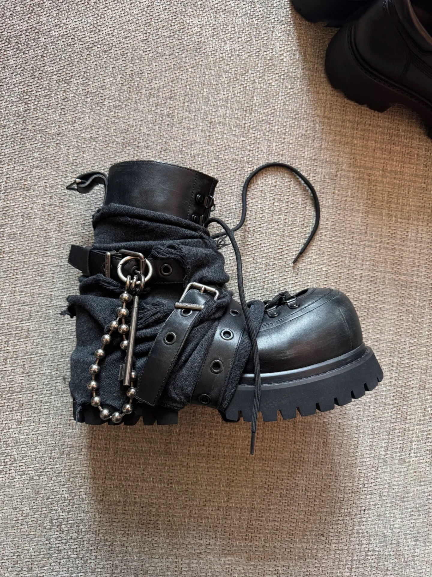 Women's Black Gothic Platform  - Women'S Fashion Edgy avis et prix