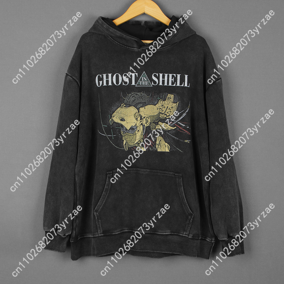 Ghost In The Shell Retro Wash  - Women'S Fashion Hoodies avis et prix